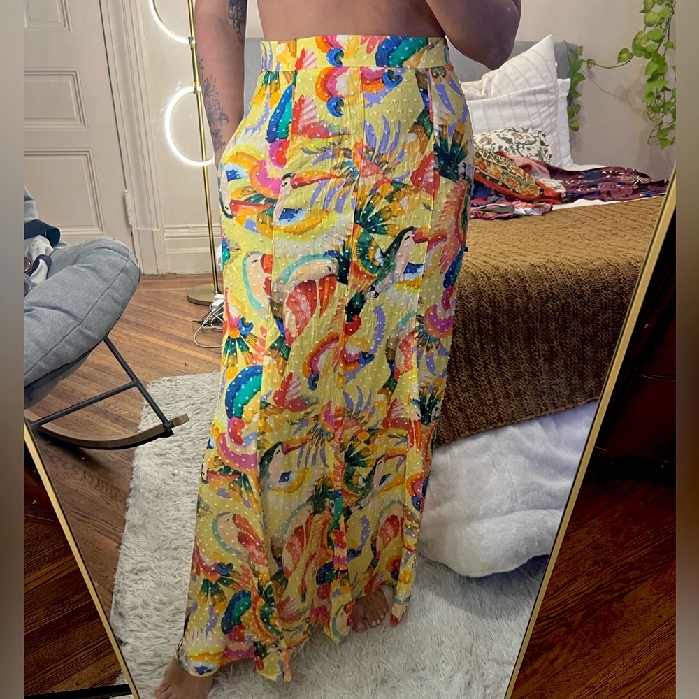 Anthropologie Multicolor A-Line Skirt